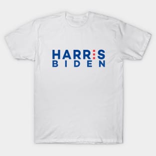 Harris Biden 2020 - Blue letters T-Shirt